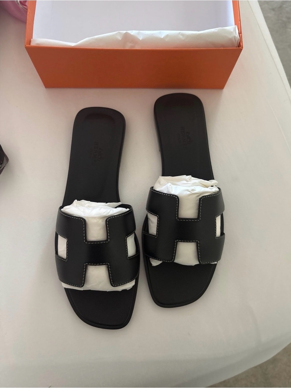 Hermes Oran Sandals!